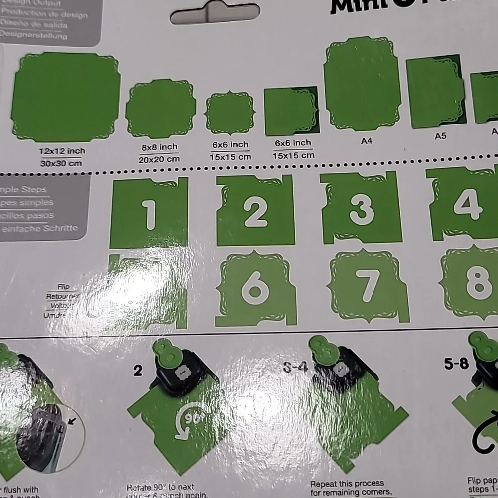 WeR memory keepers Mini‎ 8 Punch NIP